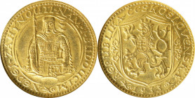 CZECHOSLOVAKIA. Ducat, 1933. Kremnica Mint. NGC MS-65.
Fr-2; KM-8; Novotny-16. Displaying much commendability, the present offering provides lovely d...