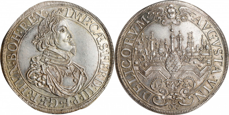 GERMANY. Augsburg. Taler, 1641. Free City (in the name of Ferdinand III). PCGS M...