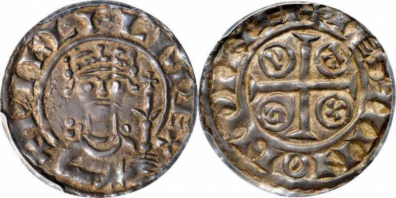 GREAT BRITAIN. Penny, ND (ca. 1083-86). Winchester Mint; Aethelstan, moneyer. Wi...