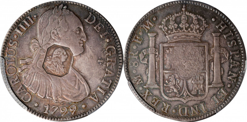 GREAT BRITAIN. Great Britain - Mexico. Dollar, ND (1804). George III. PCGS Genui...