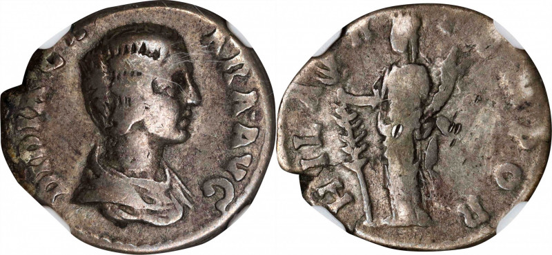 DIDIA CLARA (DAUGHTER OF DIDIUS JULIANUS). AR Denarius (2.89 gms), Rome Mint, A....