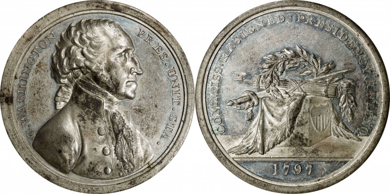 (ca. 1805) Sansom Medal. Original. Early Impression. Musante GW-58, Baker-71B, J...