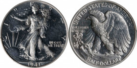 1941 Walking Liberty Half Dollar. Breen-5812. No AW. Proof-64 (PCGS).
PCGS# 6641. NGC ID: 24SP.