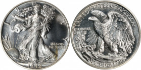 1942 Walking Liberty Half Dollar. Proof-67 (NGC).
PCGS# 6642. NGC ID: 27V9.