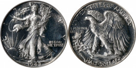 1942 Walking Liberty Half Dollar. Proof-66 (PCGS).
PCGS# 6642. NGC ID: 27V9.