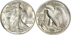 1943 Walking Liberty Half Dollar. MS-66 (PCGS).
PCGS# 6618. NGC ID: 24S9.