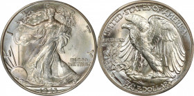 1943-D Walking Liberty Half Dollar. MS-67 (PCGS).
PCGS# 6619. NGC ID: 24SA.