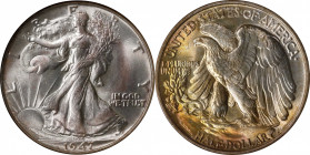 1947 Walking Liberty Half Dollar. MS-66 (NGC).
PCGS# 6630. NGC ID: 24SM.