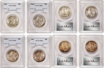 Lot of (4) Late Date Walking Liberty Half Dollars. MS-64 (PCGS).
Included are: 1944; 1944-S; 1945-S; and 1946.