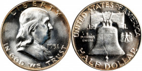 1951 Franklin Half Dollar. Proof-65 (PCGS). OGH--First Generation.
PCGS# 6692. NGC ID: 27VB.
