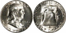 1952-S Franklin Half Dollar. MS-65 FBL (PCGS).
PCGS# 86663. NGC ID: 24T5.