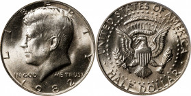 1982-P Kennedy Half Dollar. FS-901, ADR-001, DMR-2. No FG. MS-67 (ANACS).
PCGS# 510568. NGC ID: 24UY.