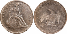1860-O Liberty Seated Silver Dollar. OC-6. Rarity-2. AU Details--Improperly Cleaned (NGC).
PCGS# 6950. NGC ID: 24Z3.