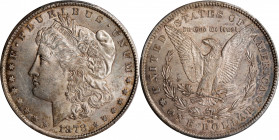 1878-CC Morgan Silver Dollar. AU-58 (PCGS).
PCGS# 7080. NGC ID: 253M.