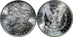 1879 Morgan Silver Dollar. MS-64 (ICG).
PCGS# 7084. NGC ID: 253S.