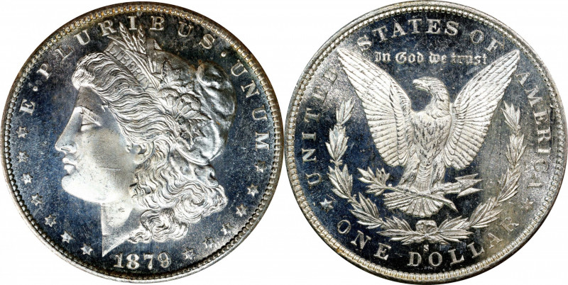 1879-S Morgan Silver Dollar. MS-66 DMPL (PCGS). OGH--First Generation.
PCGS# 97...