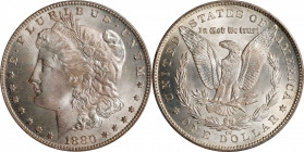 1880-CC Morgan Silver Dollar. MS-66 (PCGS).
PCGS# 7100. NGC ID: 2542.
From the Jones Collection.