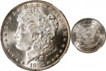 1880/9-S Morgan Silver Dollar. VAM-11. Hot 50 Variety. Medium S. MS-67 (NGC).
PCGS# 133988. NGC ID: 2544.