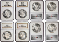 Lot of (4) 1880-S Morgan Silver Dollars. MS-65 * (NGC).
PCGS# 7118. NGC ID: 2544.