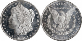 1880-S Morgan Silver Dollar. MS-64 DMPL (PCGS). OGH.
PCGS# 97119. NGC ID: 2544.