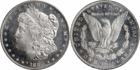 1880-S Morgan Silver Dollar. MS-64 DMPL (PCGS). OGH.
PCGS# 97119. NGC ID: 2544.
