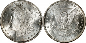 1880-S Morgan Silver Dollar. MS-63 (NGC).
PCGS# 7118. NGC ID: 2544.