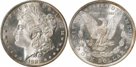 1881-O Morgan Silver Dollar. MS-65 (PCGS).
PCGS# 7128. NGC ID: 2548.