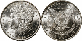 1882-CC GSA Morgan Silver Dollar. MS-62 (NGC).
The original box and card are not included.
PCGS# 518866. NGC ID: 254B.
From the Steven Jay Ball Col...