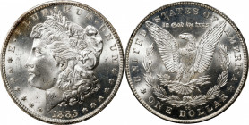 1883-CC GSA Morgan Silver Dollar. MS-65 (NGC).
The original box and card are not included.
PCGS# 518869. NGC ID: 254H.