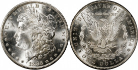 1883/1883-CC GSA Morgan Silver Dollar. VAM-4. MS-63 (NGC).
The original card is included, but not the box.
PCGS# 518869. NGC ID: 254H.