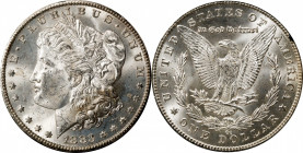 1883-CC GSA Morgan Silver Dollar. MS-62 (NGC).
The original box and card are not included.
PCGS# 518869. NGC ID: 254H.
From the Steven Jay Ball Col...