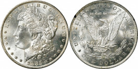 1883-CC GSA Morgan Silver Dollar. Mint State (Uncertified).
The original box and card are not included.
PCGS# 518869.