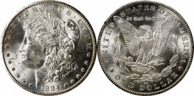 1884-CC GSA Morgan Silver Dollar. MS-62 (NGC).
The original box, card and outer mailing box are included.
PCGS# 518873. NGC ID: 254M.