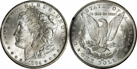 1884-CC GSA Morgan Silver Dollar. Mint State (Uncertified).
The original box and card are included.
PCGS# 518872.