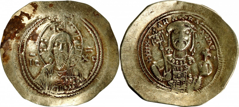 MICHAEL VII, 1071-1078. El Histamenon Nomisma (4.43 gms), Constantinople Mint. V...