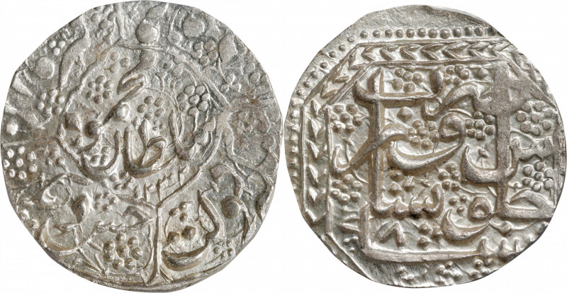 AFGHANISTAN. Rupee, AH 1232 Year 8 (1816). Peshawar Mint. Mahmud Shah. PCGS MS-6...