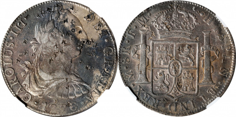 MEXICO. 8 Reales, 1776-Mo FM. Mexico City Mint. Charles III. NGC VF Details--Cho...