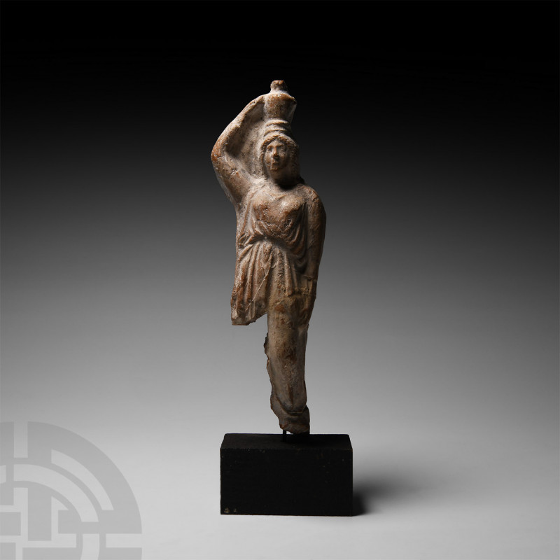 Cretan Terracotta Hydria-Wearer 5th-4th century B.C. A terracotta ?????-???? (Hy...