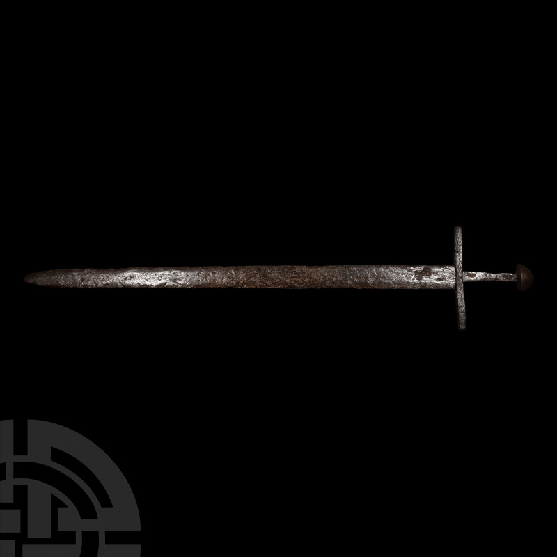 Viking Petersen Type X Long Sword Mid 10th-mid 12th century A.D. A double-edged ...