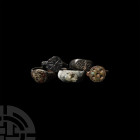 Roman and Other Ring Collection 1st century A.D. and later. A mixed group of finger rings of various sizes and decorative schemes on the bezels and sh...