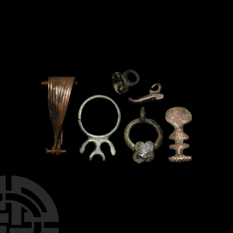 Roman and Other Artefact Group Circa 3rd century B.C. and later. A mixed group o...