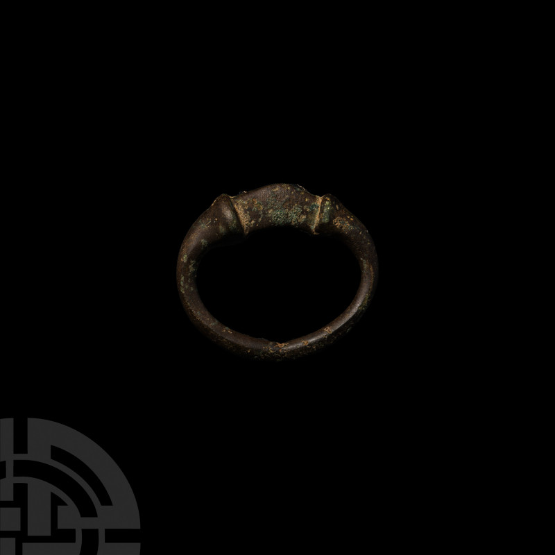 British Iron Age Brigantian Terret Ring Late 1st century B.C. A terret ring comp...