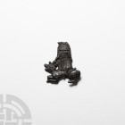 Medieval 'Thames' Windsor Henry VI Pilgrim's Badge 15th century A.D. A pewter pilgrim's badge for Windsor depicting King Henry VI standing upon a crou...