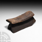 Prehispanic Inca Wooden Stool Early 16th century A.D. A low wooden stool. 1.8 kg, 34 cm length, 12.5 cm height (13 1/4 in. / 4 3/4 in.). From Quito, E...