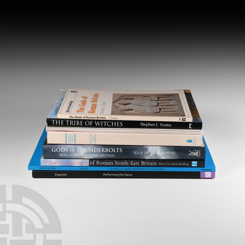 Religion in Roman Britain Titles [9] Published 1983-2020 A.D. Group of books com...