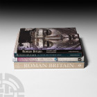 Roman Britain Titles [4] Published 2006-2010 A.D. Hobbs, R. & Jackson, R., Roman Britain, card covers, autograph notation by Chris Rudd; Potter, T.W. ...