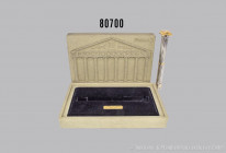 Pelikan Temple of Artemis Limited Edition Luxus-Füllfederhalter, palladiumbeschichteter Korpus mit Details aus Gelbgold, Deckel mit ionischem Kapitell...