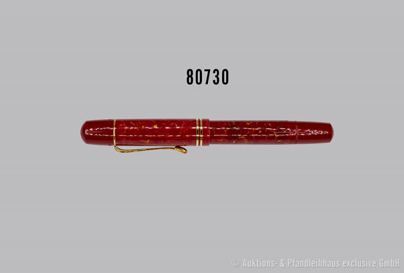 Pelikan Füllfederhalter M 101 N, Sonderedition 'Bright Red', 14 K Goldfeder, ver...