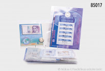 Konv. ca. 10 Numisblätter Bund aus 1997/2003 (nicht vollständig), dazu offizieller Beleg der Internationalen Münchner Briefmarkentage 1995 mit 10-DM-B...