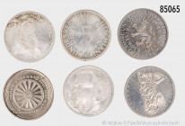 Aus Sammler-Nachlass: ca. 100 x 5-DM-Gedenkmünzen und Silberadler, teilweise kleine Fehler, vorzüglich-Stempelglanz, bitte besichtigen, auf Foto nur e...